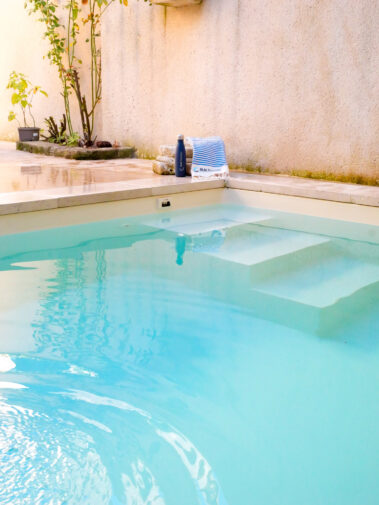 petite piscine, grand confort